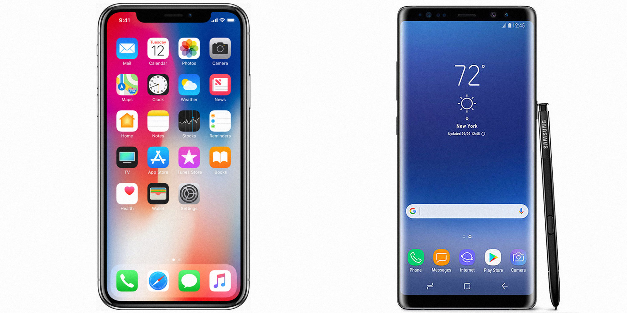 iPhone X sau Galaxy Note 8? Iată 4 caracteristici comparate! iPhone X sau Galaxy Note 8? Iată 4 caracteristici comparate!
